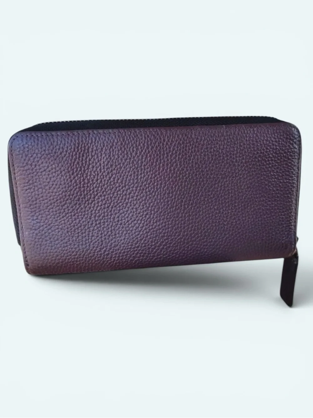 Kurt Geiger GUC Zip-Around Wallet - Deep Plum